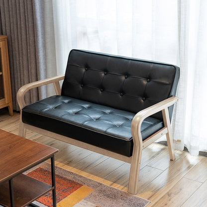 Traditional Solid Wood Sofa