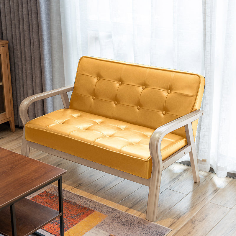 Traditional Solid Wood Sofa
