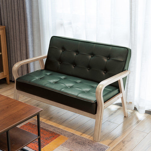 Traditional Solid Wood Sofa