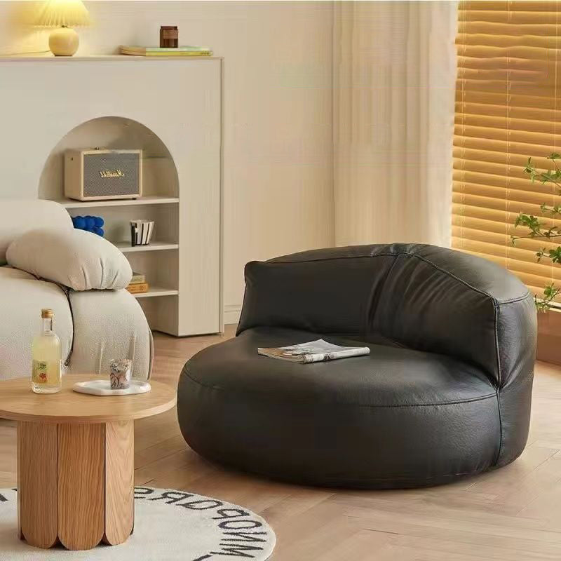 Contemporary Leather Accent Chair