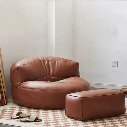 Contemporary Leather Accent Chair