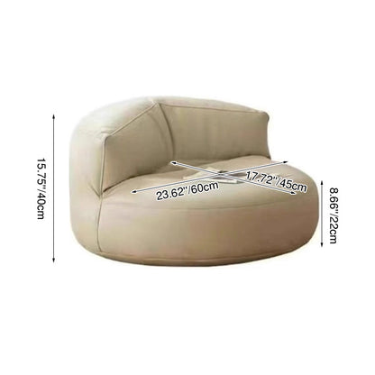 Contemporary Leather Accent Chair