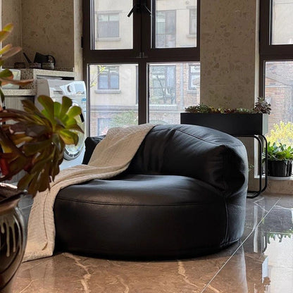 Contemporary Leather Accent Chair