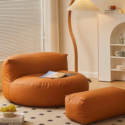 Contemporary Leather Accent Chair