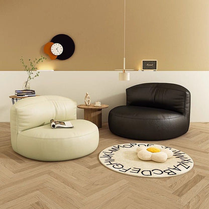Contemporary Leather Accent Chair