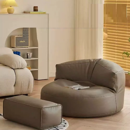 Contemporary Leather Accent Chair