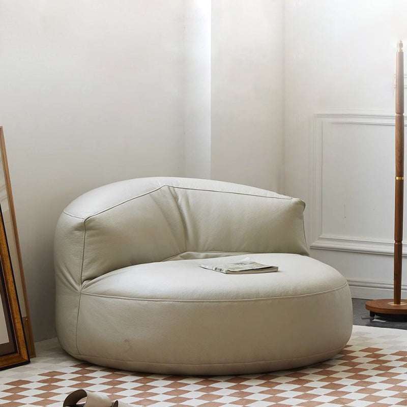 Contemporary Leather Accent Chair
