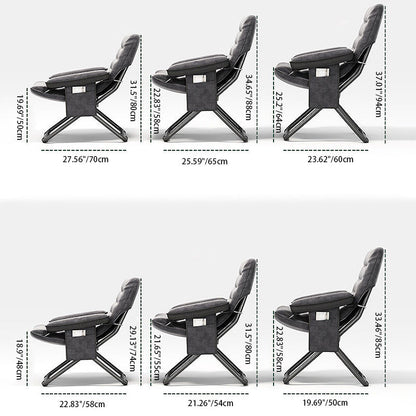 Contemporary Iron Recliner