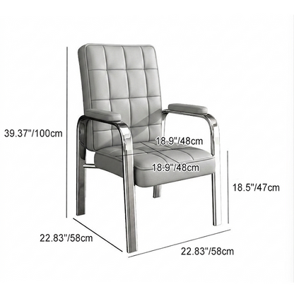 Modern Leather Accent Chair