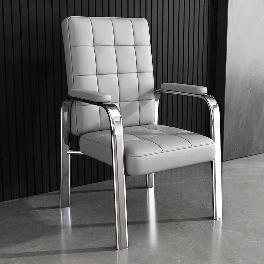 Modern Leather Accent Chair