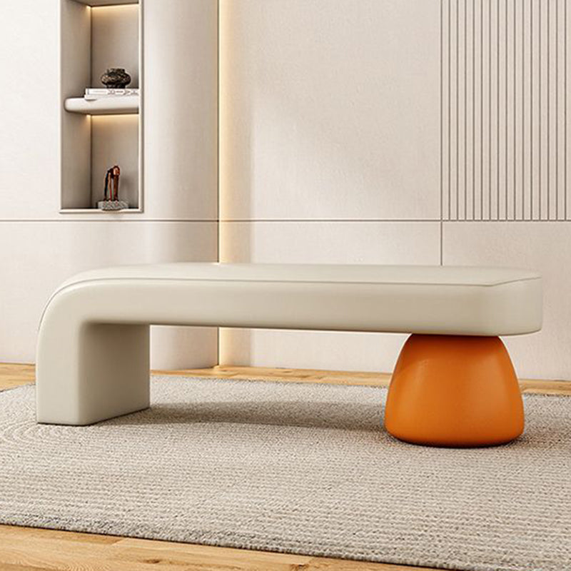 Contemporary Solid Wood Bench