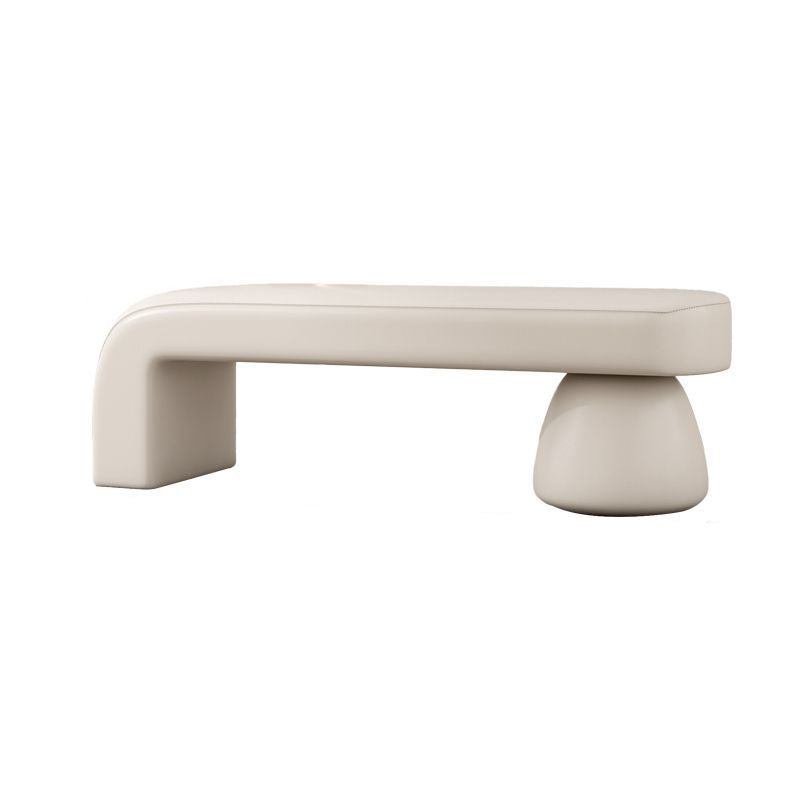 Contemporary Solid Wood Bench