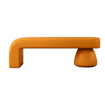 Contemporary Solid Wood Bench