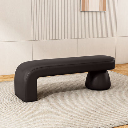 Contemporary Solid Wood Bench