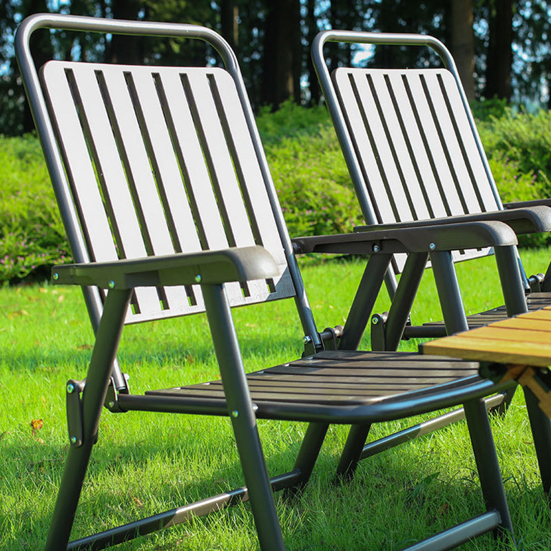 Foldable Camping Chair with Footrest