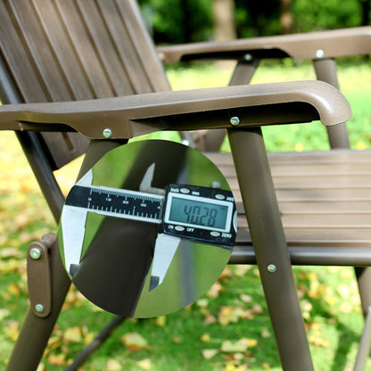 Foldable Camping Chair with Footrest