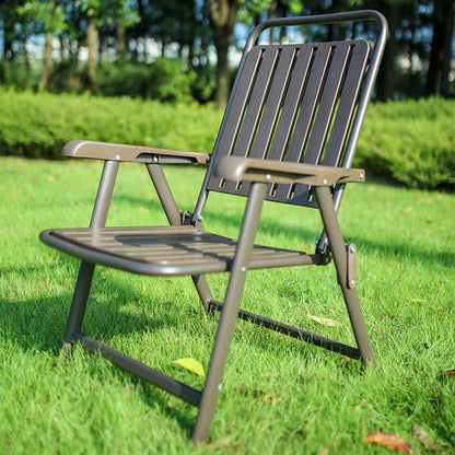Foldable Camping Chair with Footrest