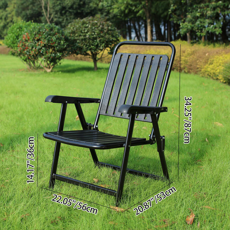 Foldable Camping Chair with Footrest