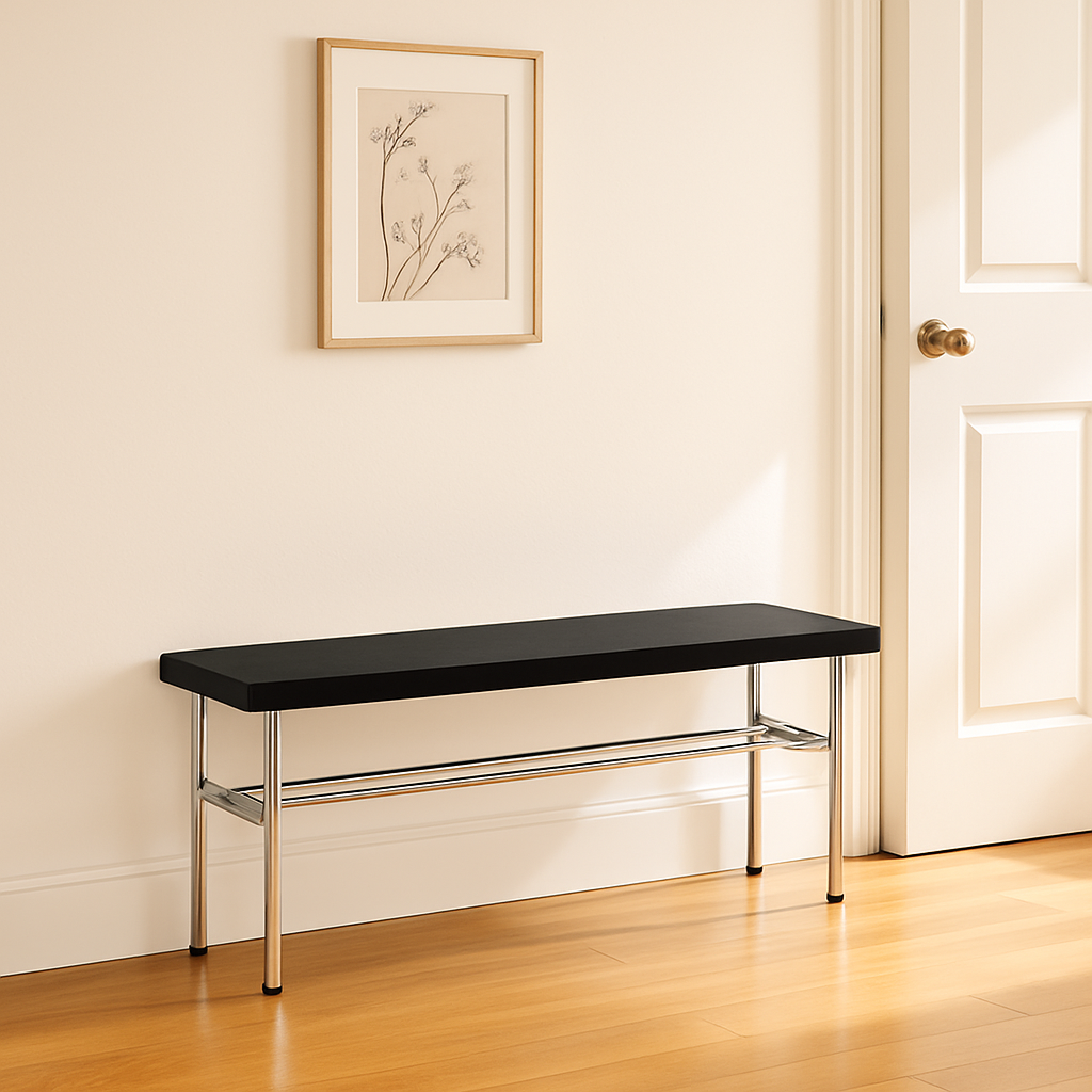 Traditional Stainless Steel Bench