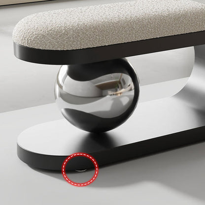 Modern Iron Bench