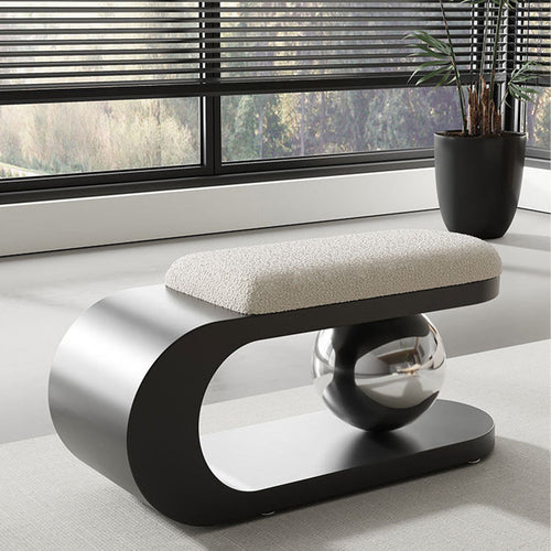 Modern Iron Bench