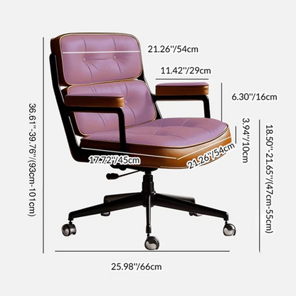 Contemporary Metal Desk Chair