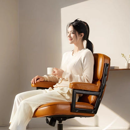 Contemporary Metal Desk Chair