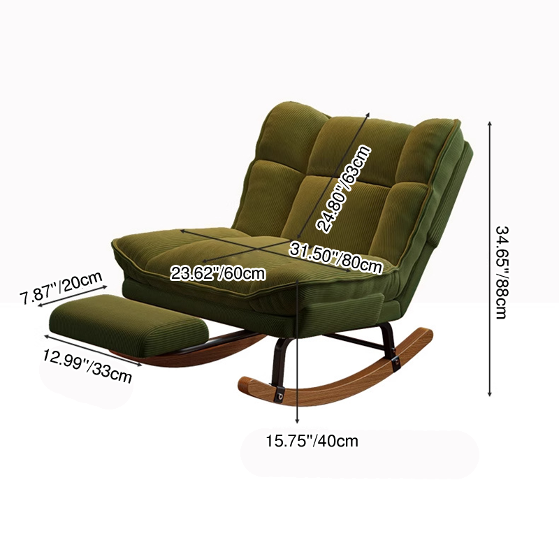 Contemporary Iron Rocking Chair