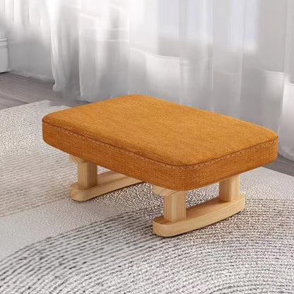 Contemporary Linen Stool