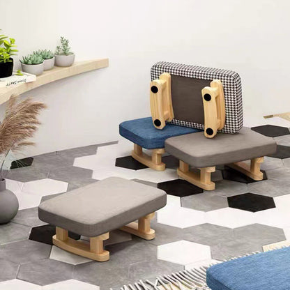 Contemporary Linen Stool