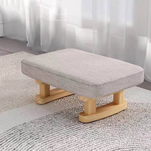 Contemporary Linen Stool