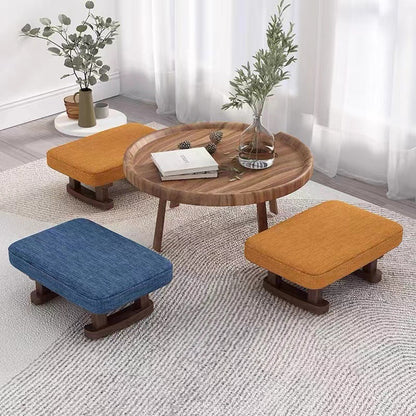 Contemporary Linen Stool