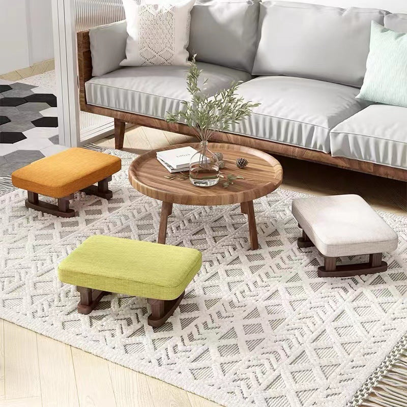 Contemporary Linen Stool