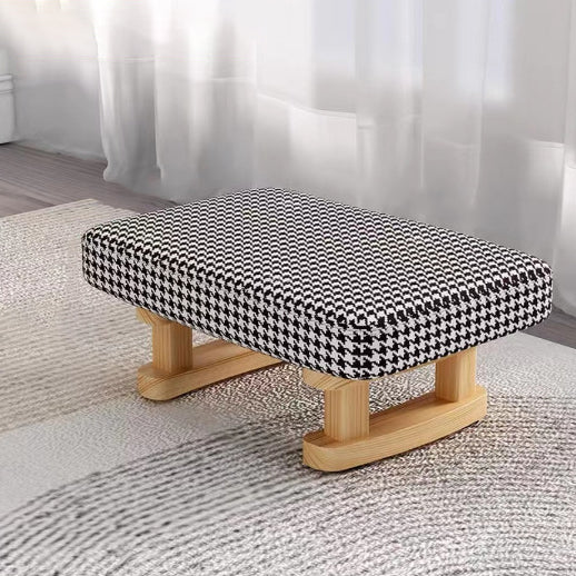 Contemporary Linen Stool