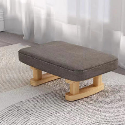 Contemporary Linen Stool