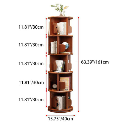 Modern Solid Wood Bookshelf