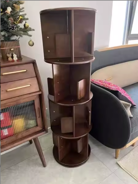 Modern Solid Wood Bookshelf
