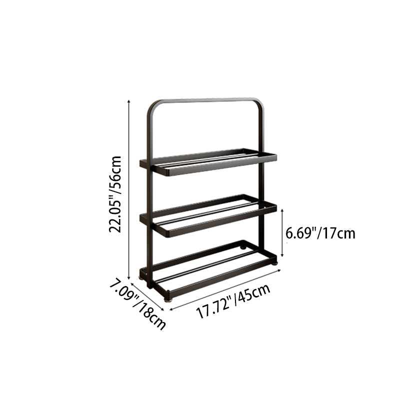 Modern Minimalist Iron Shoe Rack