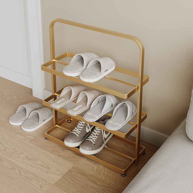 Modern Minimalist Iron Shoe Rack