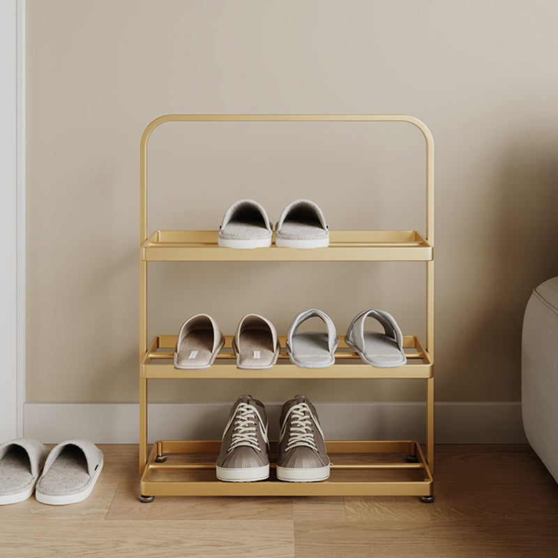 Modern Minimalist Iron Shoe Rack
