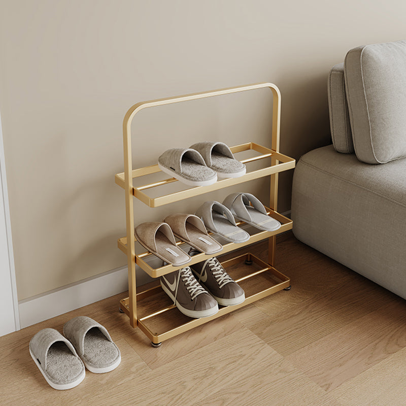 Modern Minimalist Iron Shoe Rack