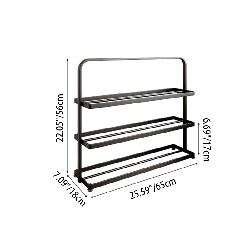Modern Minimalist Iron Shoe Rack