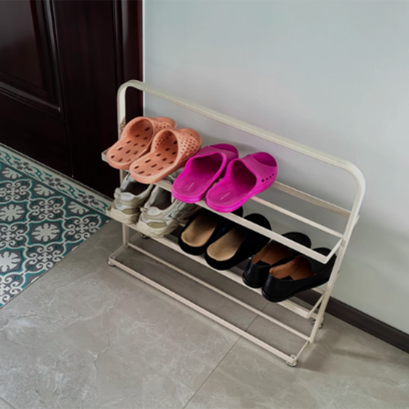 Modern Minimalist Iron Shoe Rack