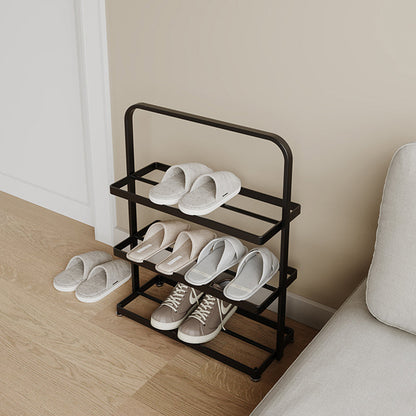 Modern Minimalist Iron Shoe Rack