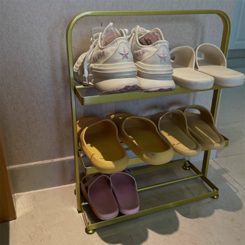 Modern Minimalist Iron Shoe Rack