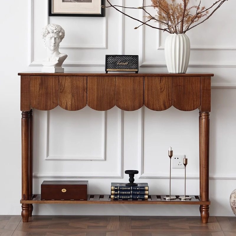 Modern Solid Wood Console Table