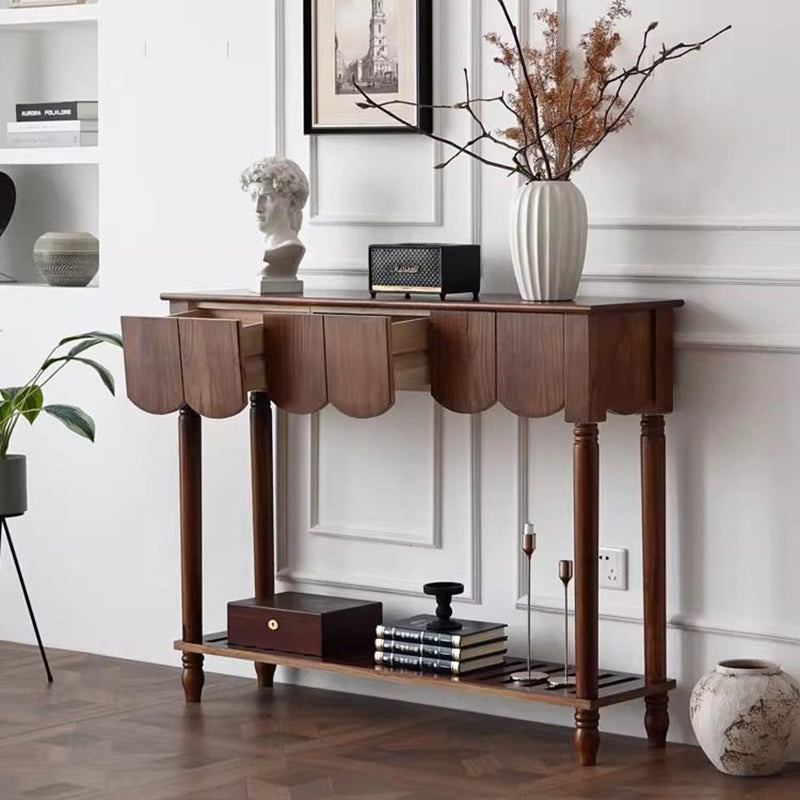 Modern Solid Wood Console Table