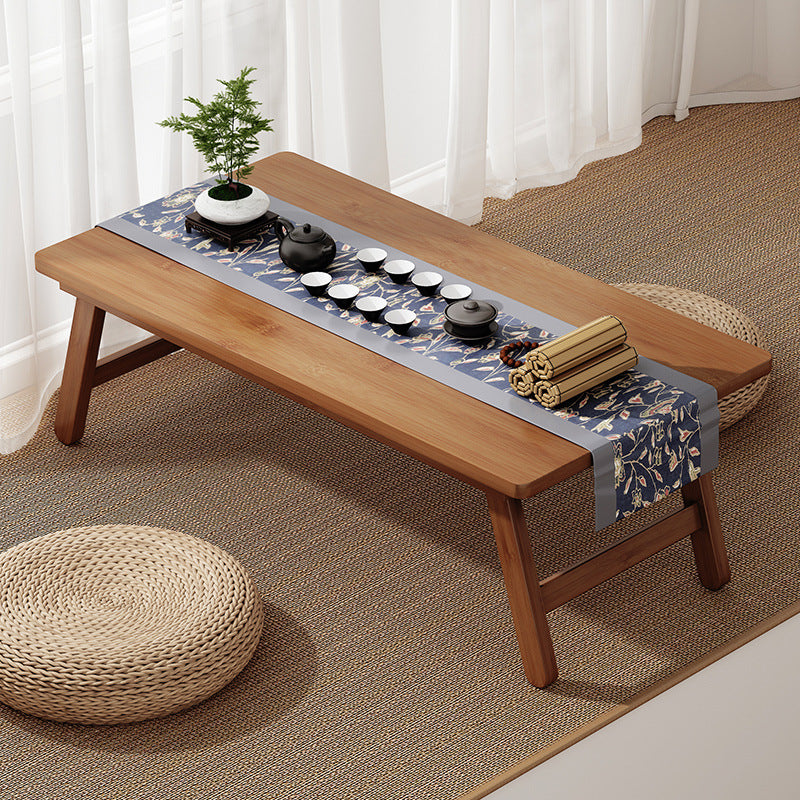 Traditional Bamboo End Table