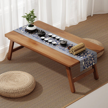 Traditional Bamboo End Table