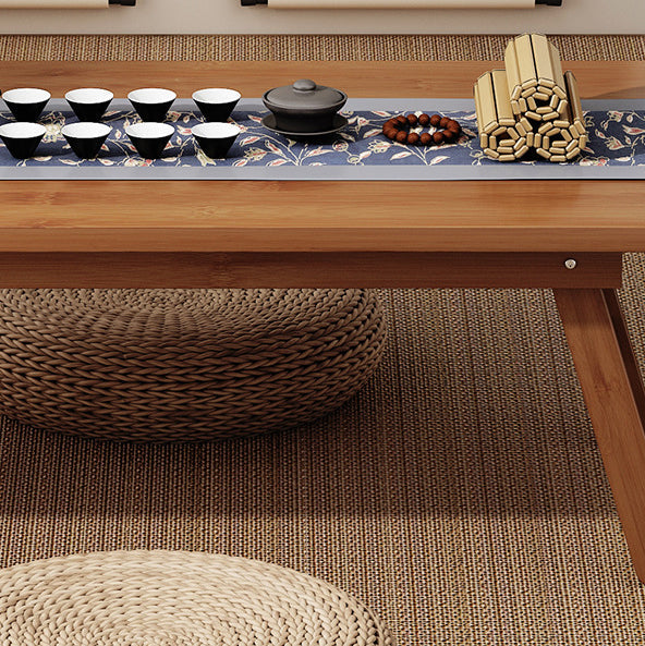 Traditional Bamboo End Table